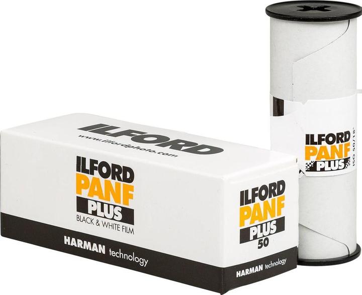 Actual product image Ilford Pan F plus 120