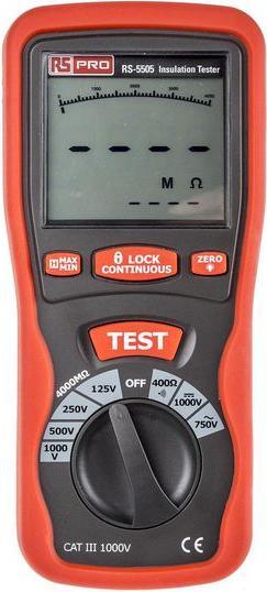 Image du produit Rs Pro Insulation & Continuity Tester (CAT III 1000V)