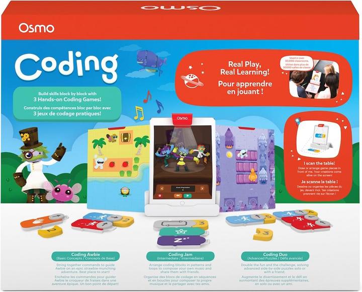 Actual product image Play Osmo Coding Starter Kit for iPad including Osmo base (French, English)
