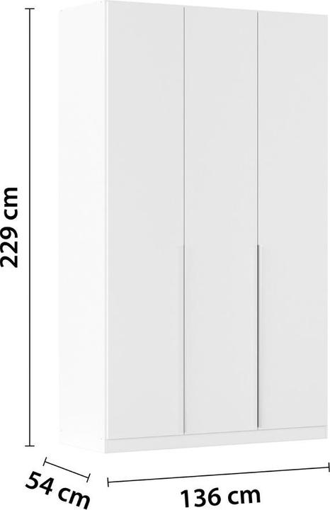 Actual product image Xora Alabama-201 (136 x 54 x 229 cm)