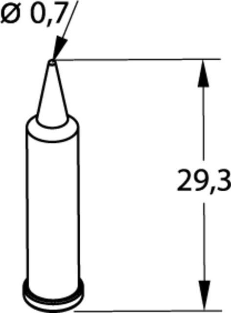 Image du produit Kurtz Ersa Panne à souder Ersadur sans plomb, 0,7mm (Panne de soudure)
