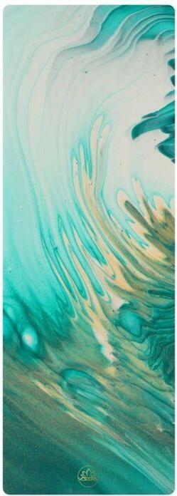 Produktbild Yoggys Yoga-Übungsmatte "Premium Aqua" 183x68x0,5cm (5 mm)