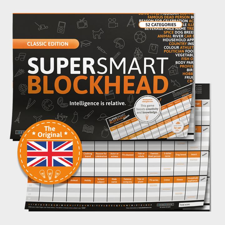 Produktbild Denkriesen Super Smart Blockhead - Intelligence is relative (Englisch)