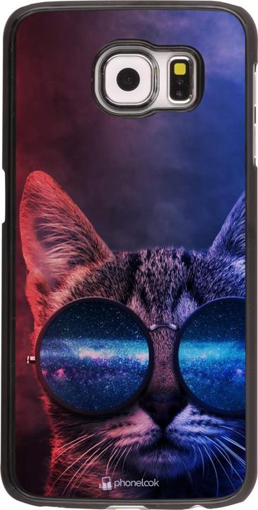 Immagine prodotto PhoneLook Copertina Occhiali da Gatto Rosso Blu (Samsung Galaxy S6)