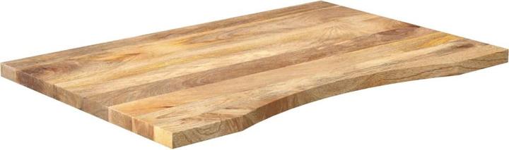 Actual product image VidaXL Desk top Table top Wooden top with recess Solid wood Mango (80 x 60 x 2.5 cm)