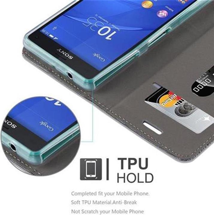 Produktbild Cadorabo Book Jeans Optik Cover (Sony Xperia Z3 Compact)