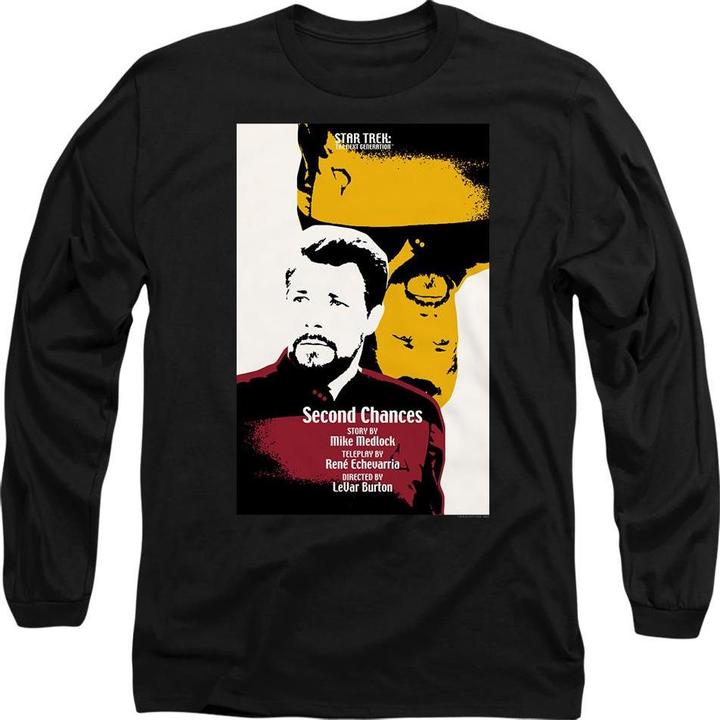 Actual product image Unisex Adult The Next Generation Season 6 Episode 24 T-Shirt (L)