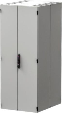 Actual product image Rittal Sheet steel door, vertically divided, closed VX IT