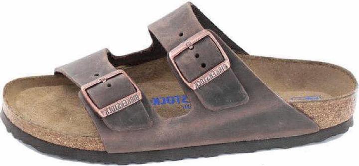 Produktbild Birkenstock Arizona Weichbettung Fettleder Nubuk Schmal (46)