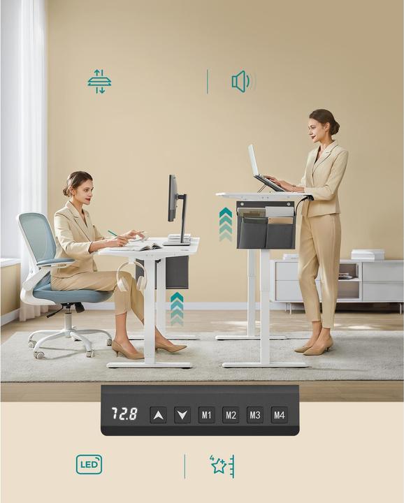 Image du produit Songmics Table haute (140 x 60 x 120 cm)