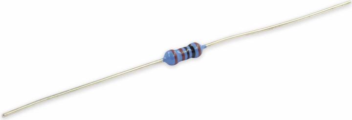 Actual product image Eneroid Resistor, metal layer, 4.7k Ohm, 1/4W 1%, 50 pieces