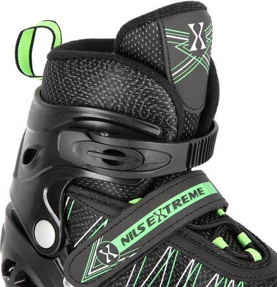 Immagine prodotto Nils Pattini a rotelle/pattini da hockey NH11912 nero-verde - PU80 mm/82A (L 39-42) (39)
