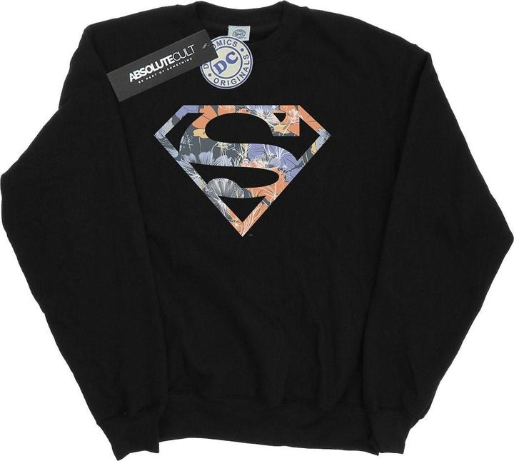 Immagine prodotto Superman Floral Logo 2 Felpa Ragazzi (140, 146)