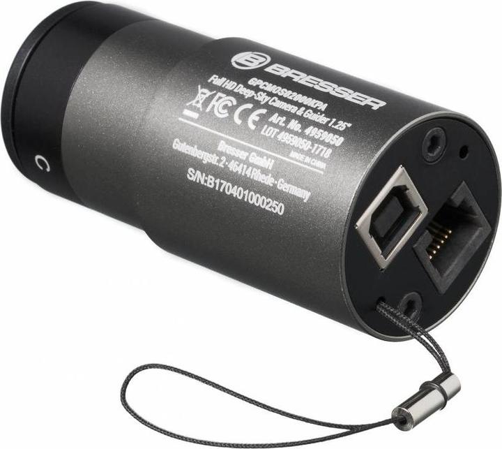 Actual product image Bresser Optics HD WIFI Camera Full HD Deep-Sky & Guider 1.25 4959050