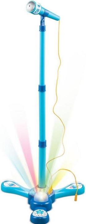 Produktbild Teddies Karaoke-Mikrofon mit Ständer blau