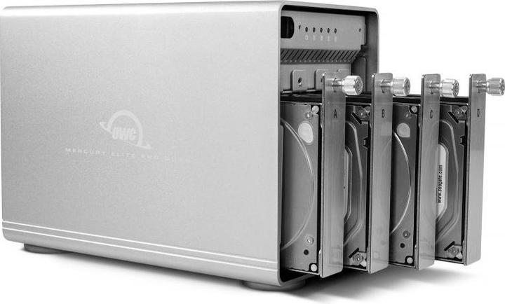 Image du produit OWC Mercury Elite Pro Quad - Boîtier pour disque dur - 2.5/3.5 pouces - Serial ATA III - Connexion USB (2.5")