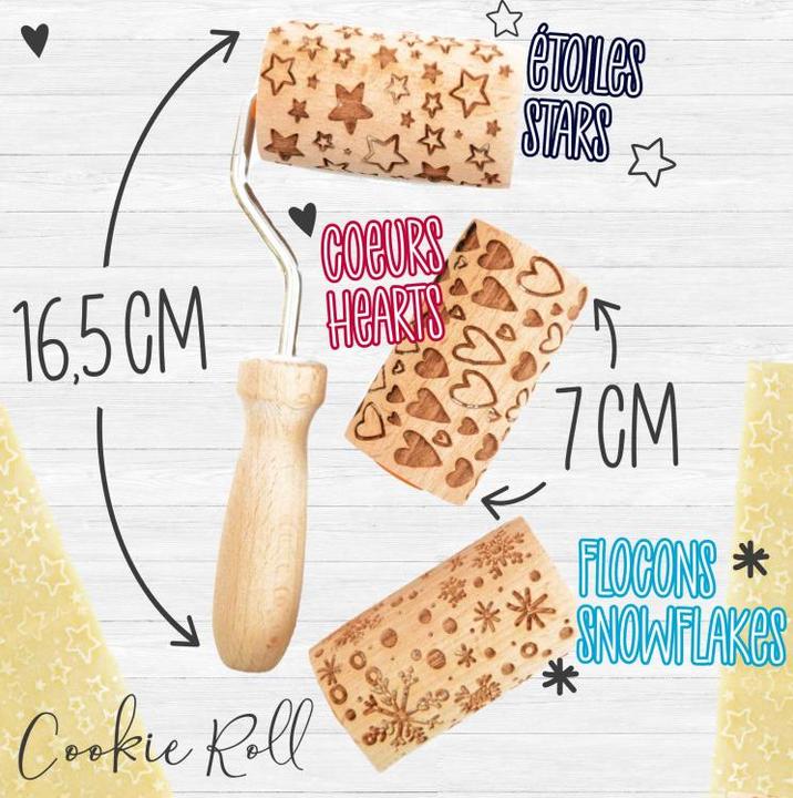 Actual product image ScrapCooking Mini dough roller