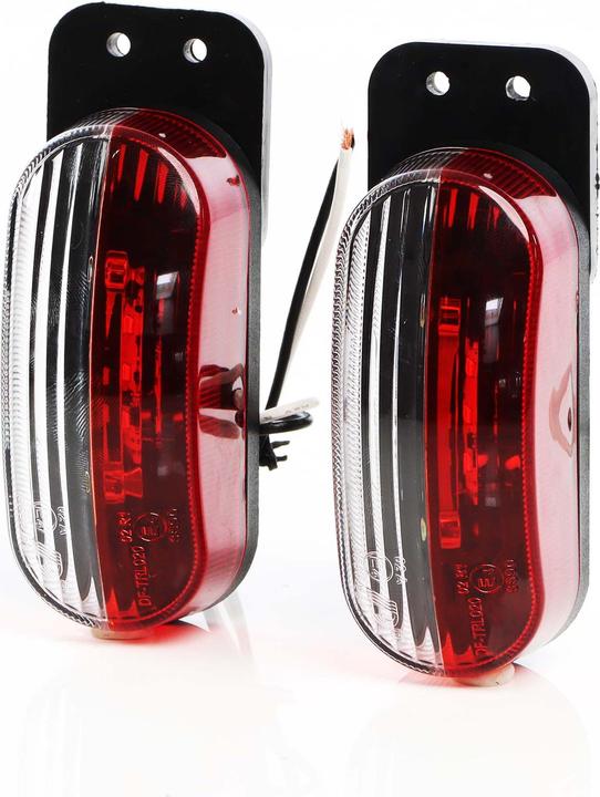 Immagine prodotto Wiltec 2x 6 LED luce di posizione per luce di ingombro per rimorchio