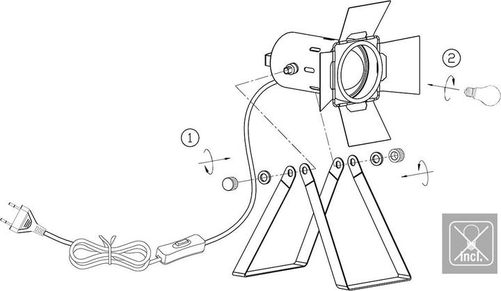 Image du produit Steinhauer Carré (E27)