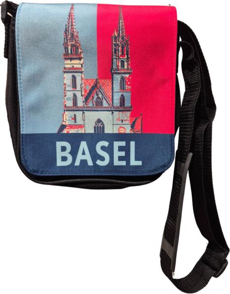 Actual product image CreaDiva Umhängetasche Basel klein - Münster RGB schwarz