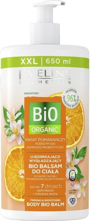 Eveline Bio Organic Firming and Smoothing Body Balm Pomarańcza 650ml (Körpercreme, 650 ml)