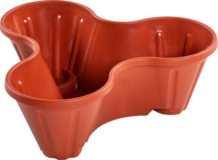 Produktbild UPP Pflanztöpfe, Pflanzturm, stapelbar, Terrakotta, 3er-Set (12 cm)