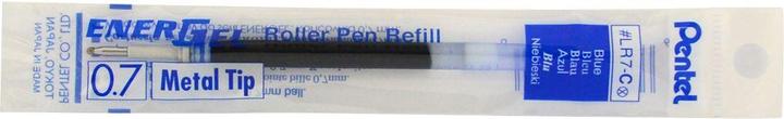 Actual product image Pentel Refill LR7 EnerGel blå 0,7mm BL77/BL407/BL107 - (12 pcs.) (Gel mine, Blue)