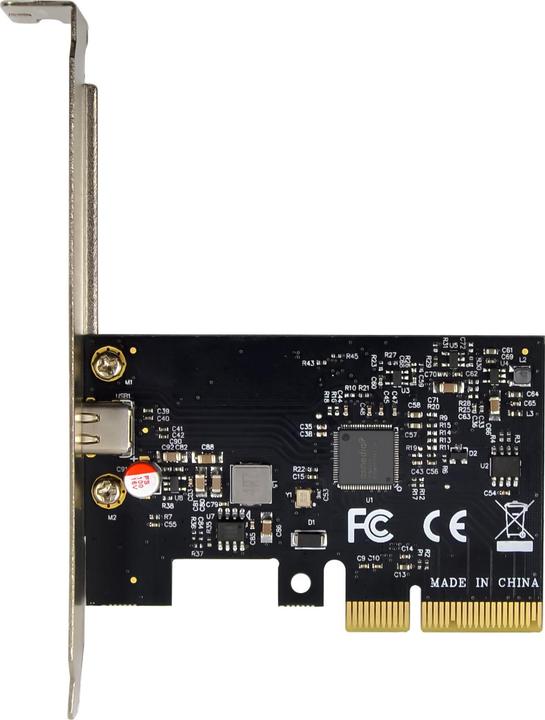 Actual product image Conceptronic PCI Express Card 1xPort 2xUSB 3.2 Gen2 Type-C gr