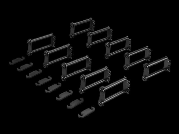 Produktbild Rittal Cable routing bars 19 inch attachment, 1U, 10 pc(s)