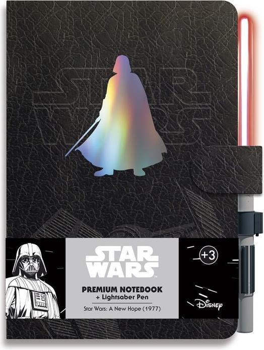 Actual product image NoName STAR WARS - Jedi - Notebook + Stylo à Bille Sabre - Format A5 (A5, Hardcover)