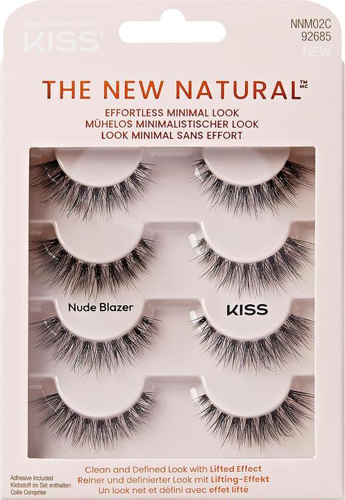 Produktbild KISS Lashes - Ks The New Natural Multipack 02 (Künstliche Wimpern)