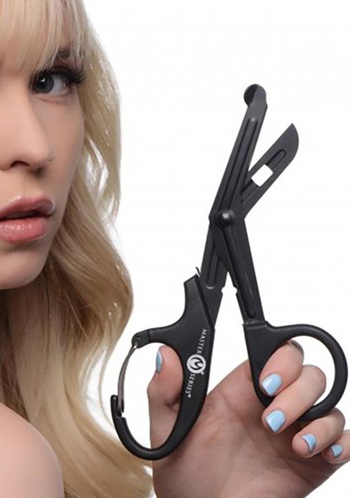 Immagine prodotto Master Series MS Snip Heavy Duty Bondage Scissors con clip