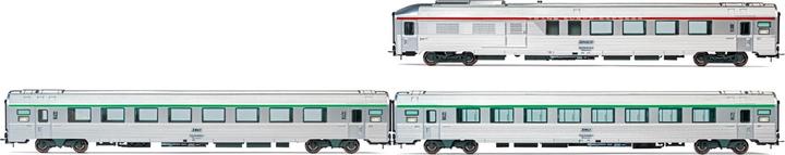 Actual product image Jouef SNCF 3-parts. Set Set EC Etoile du Nord B3Dtux B8u B91/2tu Ep.V