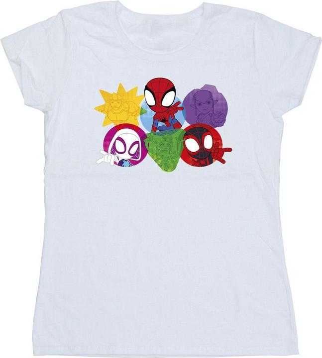 Spidey And His Amazing Friends Faces TShirt (XL)