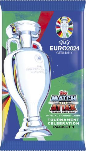 Actual product image Topps Euro 2024 Match Attax - Tournament Celebration Box