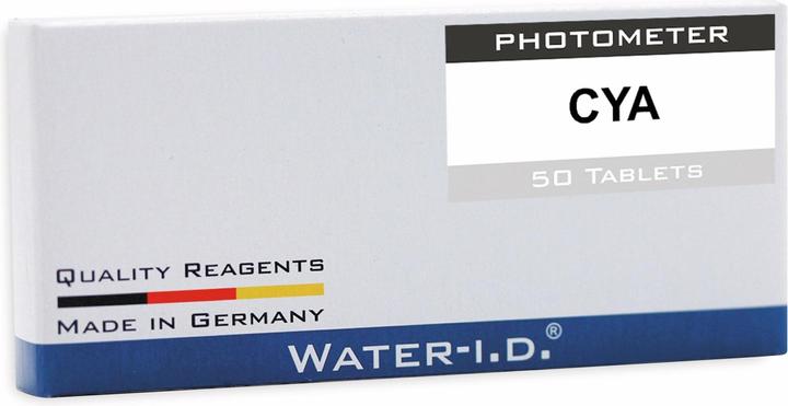 Water ID 50 Tablets Cyanuric Acid for PoolLAB Tablets