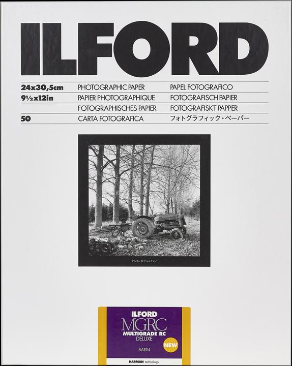 Produktbild Ilford mg Rc dl (190 g/m², 24 x 30 cm, 50 x)