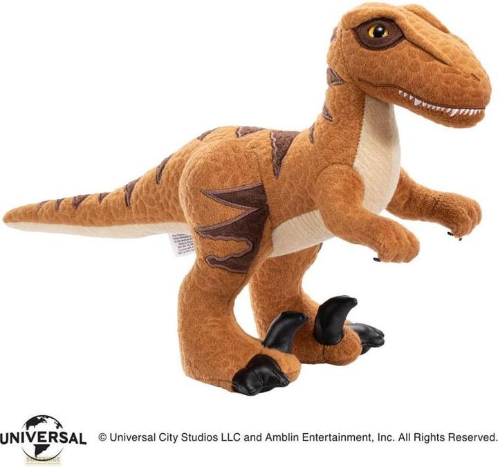 Noble Collection Peluche di Jurassic Park Velociraptor 25 cm (25 cm)