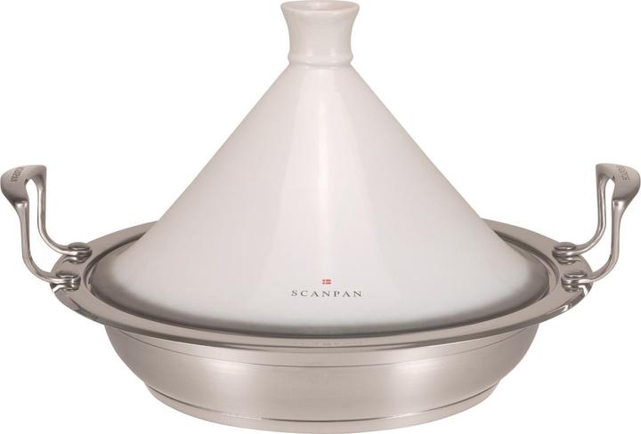 Immagine prodotto Scanpan Tajine-Impact, acciaio inox, 28 cm, 2 unità (28 cm, Pentola tajine, Acciaio inossidabile)