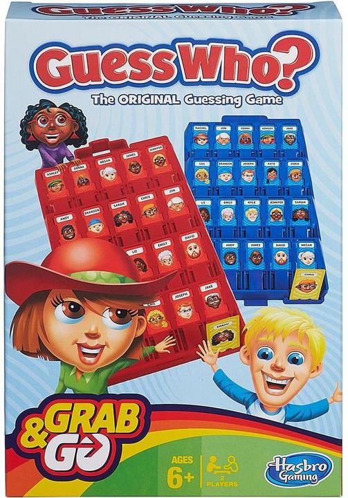Image du produit Hasbro Gaming Guess Who? Grab and Go Jeu de société éducatif (Multilingue)