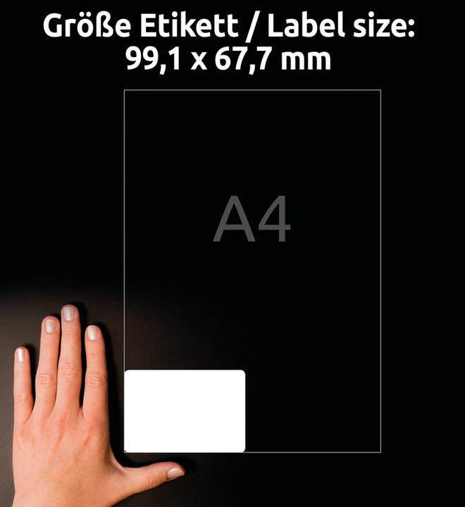Actual product image Avery Ultra-Resistant Foil Labels