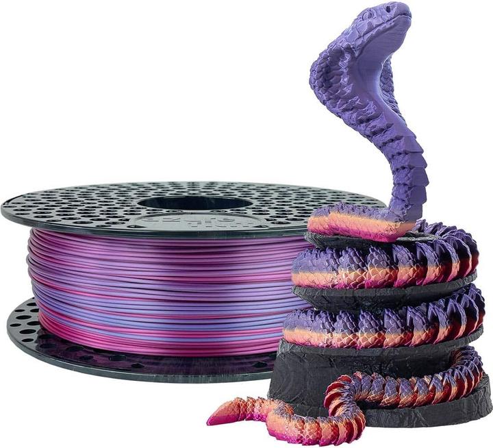 AzureFilm SILK CANDY 1,75mm 1kg AZURE FILM 3D FILAMENT (PLA, 1.75 mm, 1000 g)