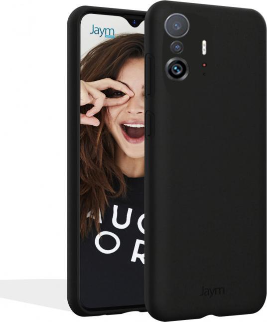 Produktbild Jaym Premium Silikonhülle, Schwarz Series (Samsung Galaxy A55)