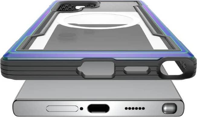 Immagine prodotto Raptic Samsung Galaxy S25 Plus - Defense SHIELD mit Magsafe-Funktion, iridescent (Samsung Galaxy S25+)