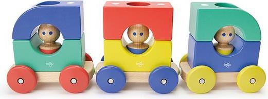 Actual product image Tegu Magnetic Big Tram (German, English, French, Italian)