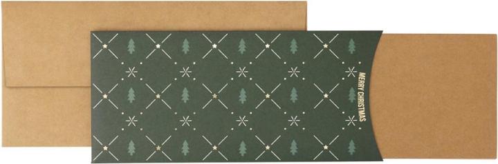 Produktbild Stewo Geschenkkarte Wendel 258158335 11x23cm braun hell (Geschenkpapier, 1 x)