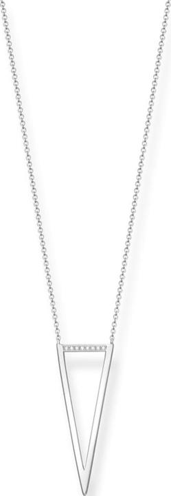 Actual product image Thomas Sabo Collier triangle (Silver, 80 cm)