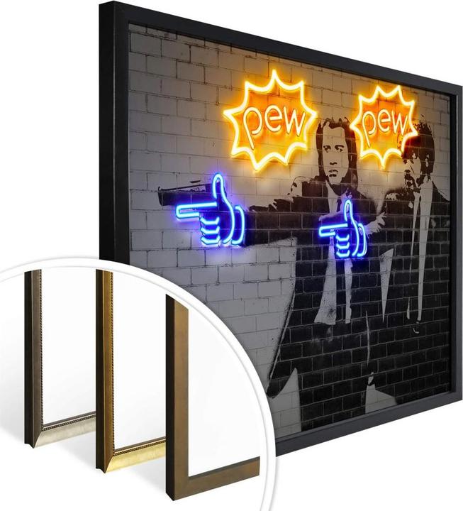 Produktbild Trenddeko Pew Pew (30 x 24 cm)