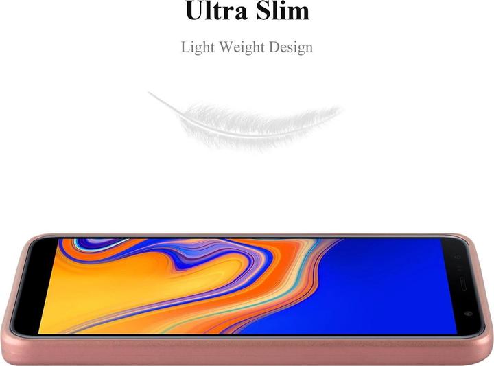 Image du produit Cadorabo Couverture métallique mate TPU (Samsung Galaxy J4 Prime)