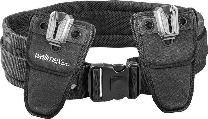 Productafbeelding Walimex pro camera heupriem met 2x V-Dock Argus (Buikriem)